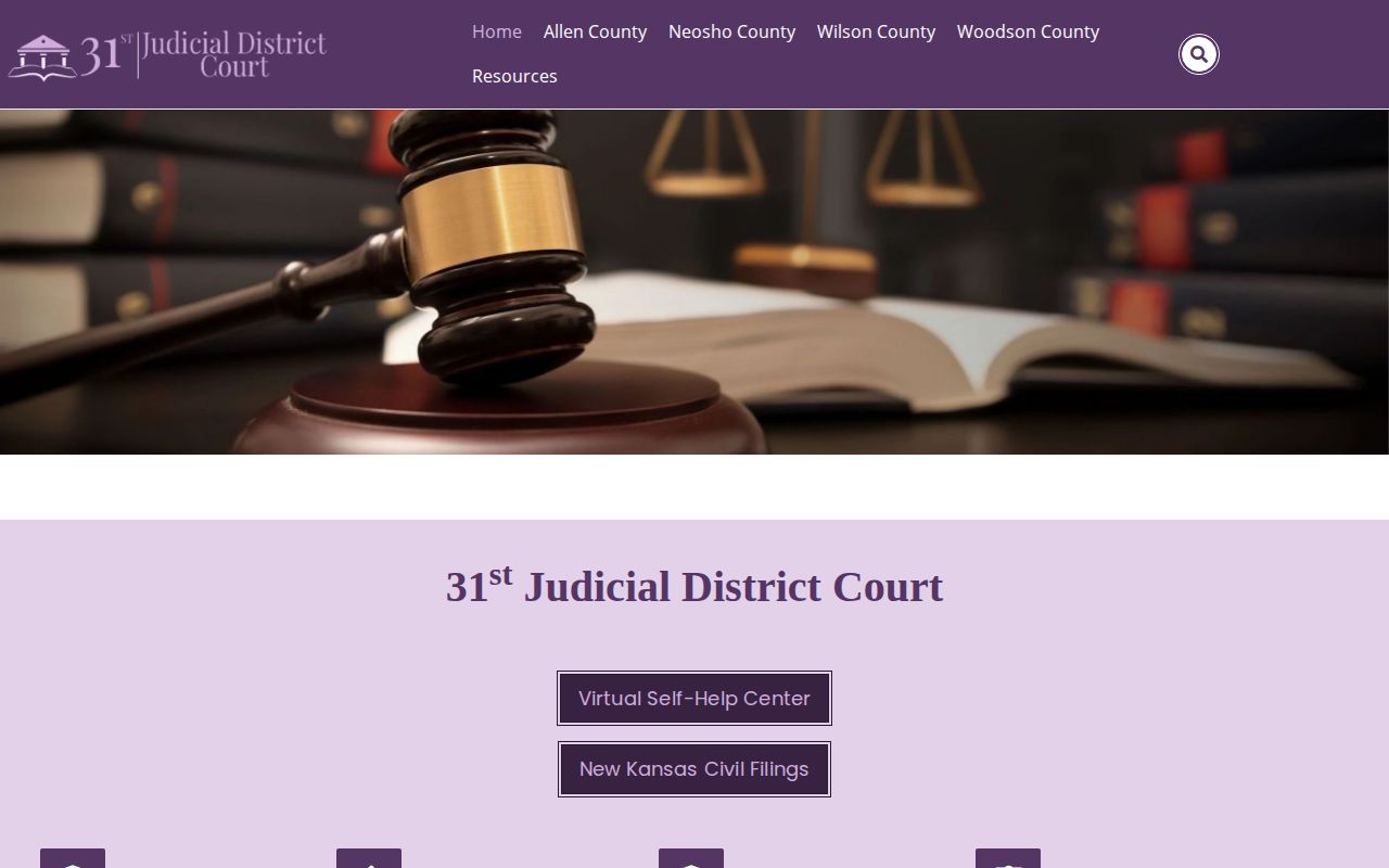31st Judicial District source for Allen County probation records